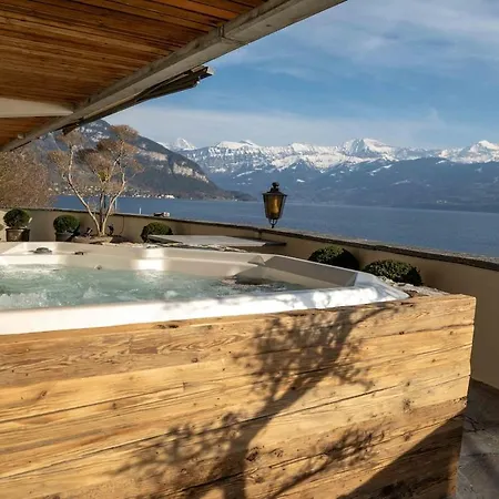 Nido Sull'aqua With Whirlpool Apartman Sigriswil